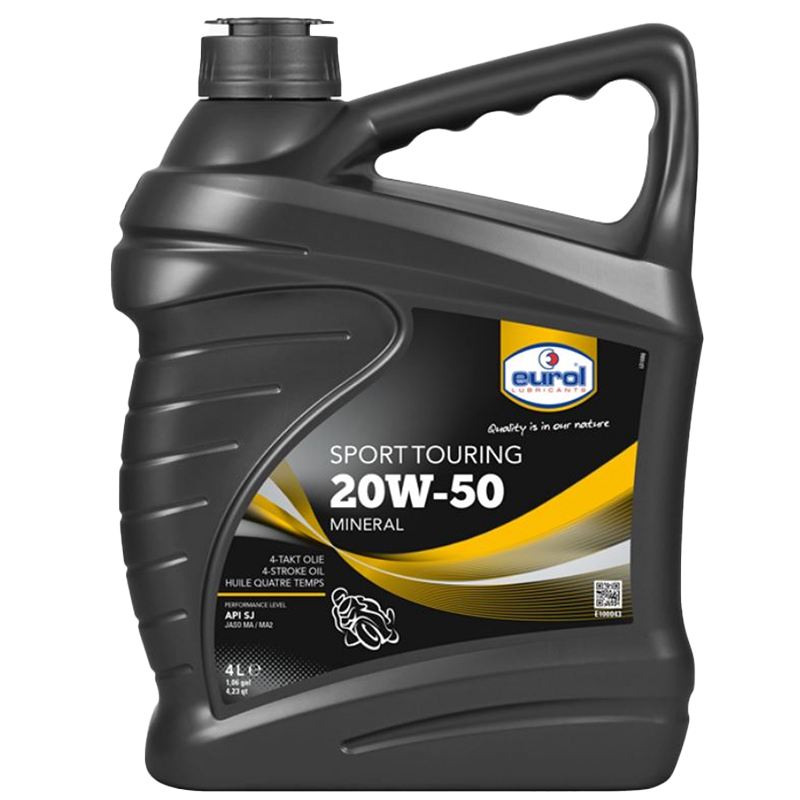 Eurol Motoröl 4-Takt, 4 l, SAE 20W-50, Eurol Sport Touring, mineralisch